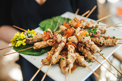 chicken skewers